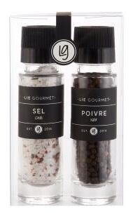 Lie Gourmet salt med chilli & Peber kværne sæt