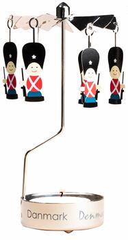 Rotary candle holder  Danish Guards