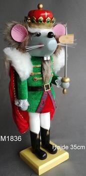 Nutcracker Mouse King with rope