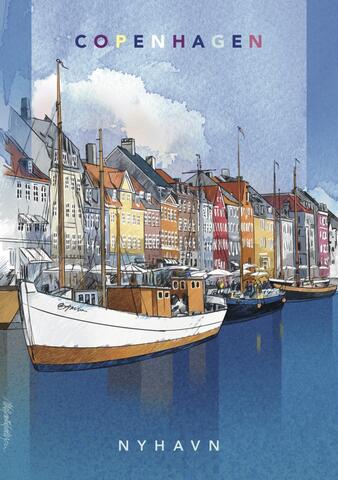 Postkort Nyhavn
