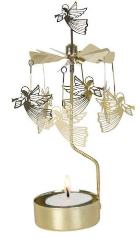 Rotary candle holder FLYING ANGEL