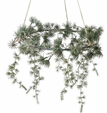 Hanging wreath Kiefer kunstig grankrans
Hængende krans zeder
