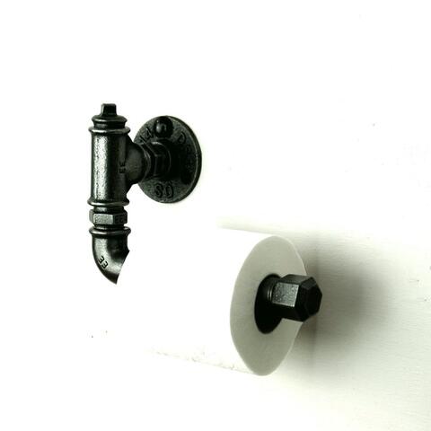 Toilet paper dispenser industrial plumbing pipe
