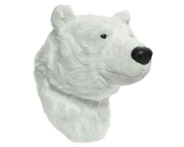 Polar bear head