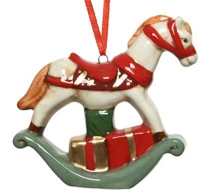 Christmas hanger Rocking horse