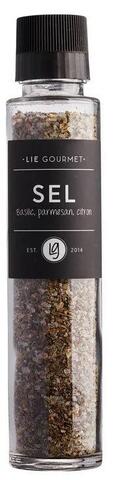Lie Gourmet Grinder - Salt With Basil, Parmesan, Lemon