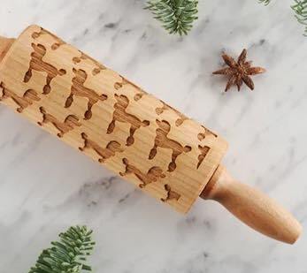 Rolling Pin POODLE embossing