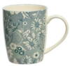 Mug porcelain fill in flower