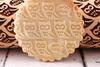owl- MINI embossed, engraved rolling pin for cookies