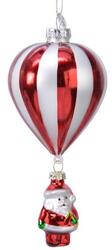 Christmas hanger glass balloon with Santa