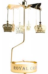 Rotary candle holder Crown