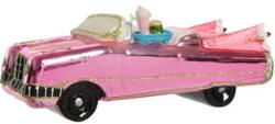 Julekugle Pink cadillac car