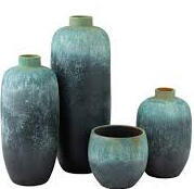 Vaser og skjuler Vintage keramik Azur