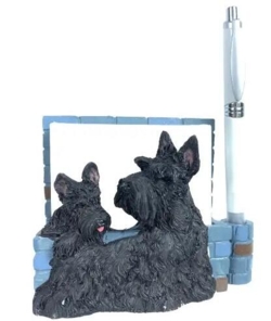 Skotsk Terrier memo notes holder scottie dog