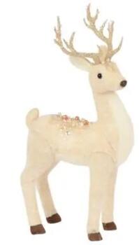 Deer Statue felt
