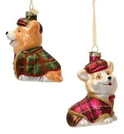 Julekugle Corgi hund