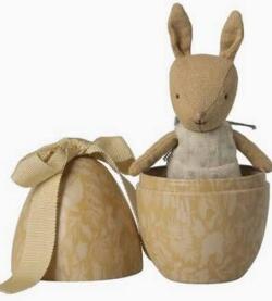 Maileg Påskeæg Metal  Med kanin