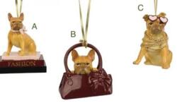 Christmas Hanger Bulldog