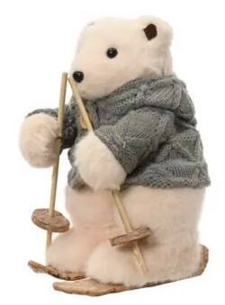 Polar Bear on ski