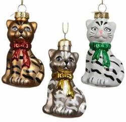 Christmas Hanger Cats with bow