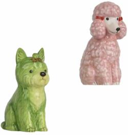 Hund Statue Puddel eller Terrier