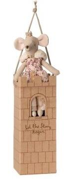 Maileg Dronning mus med tårn