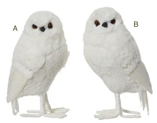 Ugle sneugle H 15 cm