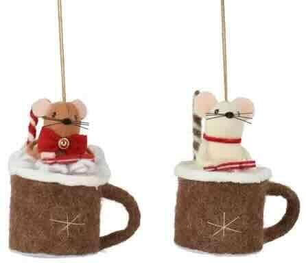 Mouse in a mug felt