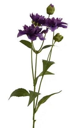 Jomfru i det grønne kunstig blomsterbuket