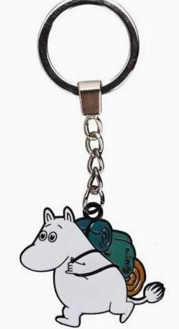 Mumi Nøglering Mumitrolden på eventyr