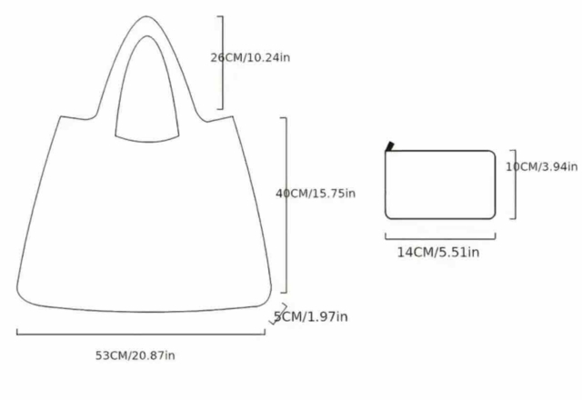Taske shopper Gravhunde