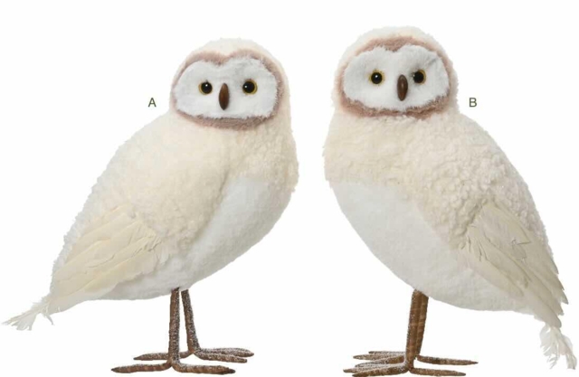 Ugle stor statue sneugle