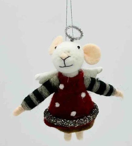 Felt Hanging Christmas Tree Decoration Mousse Angel