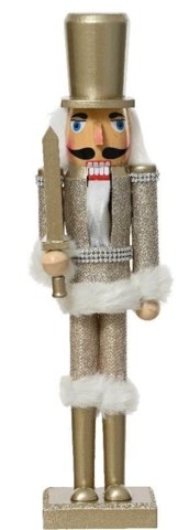 Nøddeknækker med svær Champagne