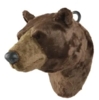 Bjørnehoved brun vægophæng Stor