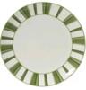 Fad tallerken grøn striber