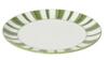 Fad tallerken grøn striber