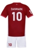 Fodbold trøje Danmark nr. 10 fodboldtrøje nr 10