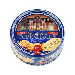 Danish Butter cookies in metal box Wonderful Copenhagen
