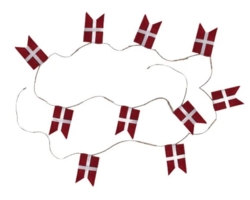 Flagguirlande Dannebrog