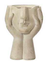 Planter fibre clay face