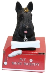 Scottish Terrier My Best Buddy Dog Christmas Ornament
