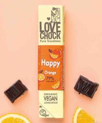 Lovechock chokolade Happy orange