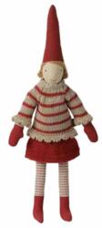Maileg Pixy, Str. 2 - Pige - Stribet strikket sweater