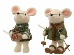 Mouse with bag or skies