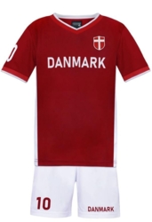 Fodbold trøje nr. 10 Danmark